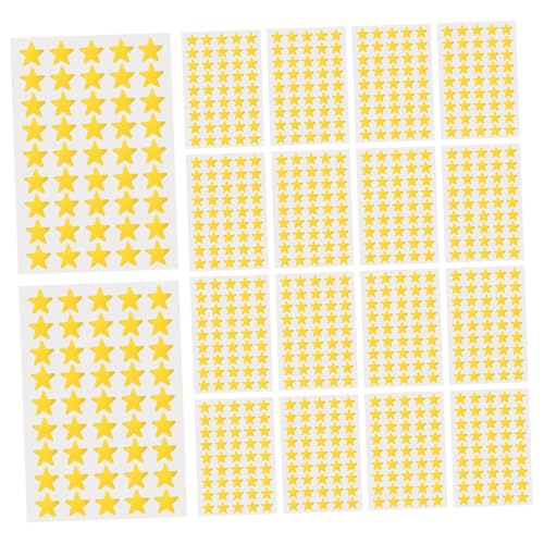 WEKAMOS 60 Blatt Glänzende Goldene Sternaufkleber Selbstklebende Belohnungen für Lehrer Metallische Dekorationen für Unterricht Zuhause und Bastelprojekte WEKAMOS 60 Blatt Glänzende Goldene Sternaufkleber Selbstklebende Belohnungen für Lehrer Metallische Dekorationen für Unterricht Zuhause und Bastelprojekte von WEKAMOS