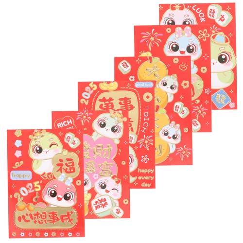 WEKAMOS 60 Stück Chinesische Rote Umschläge für Lunar Year Traditionelle Hongbao Geldumschläge Vielseitig Verwendbar für Bargeld Schmuck Glückwunschkarten Leicht und Tragbar Bringt Glück WEKAMOS 60 Stück Chinesische Rote Umschläge für Lunar Year Traditionelle Hongbao Geldumschläge Vielseitig Verwendbar für Bargeld Schmuck Glückwunschkarten Leicht und Tragbar Bringt Glück von WEKAMOS