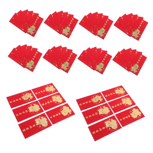 WEKAMOS 60 Stück Rote Umschläge Jahr Des Pferdes Lunar Year Envelope Hongbao Vietnamesische Geldumschläge Kreative Cartoon Design Große Kapazität Vielseitig für Neujahrsfeiern WEKAMOS 60 Stück Rote Umschläge Jahr Des Pferdes Lunar Year Envelope Hongbao Vietnamesische Geldumschläge Kreative Cartoon Design Große Kapazität Vielseitig für Neujahrsfeiern von WEKAMOS
