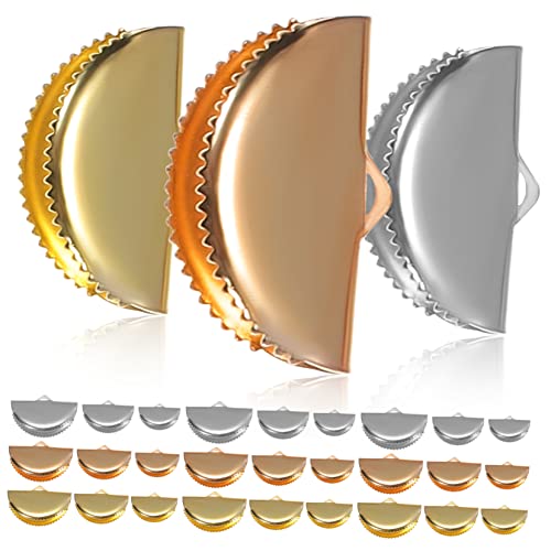 WEKAMOS 60 Stück Schmuckherstellungs Clips Legierungs Kordelenden mit Inneren Zähnen für DIY Projekte und Kreative Inspiration WEKAMOS 60 Stück Schmuckherstellungs Clips Legierungs Kordelenden mit Inneren Zähnen für DIY Projekte und Kreative Inspiration von WEKAMOS