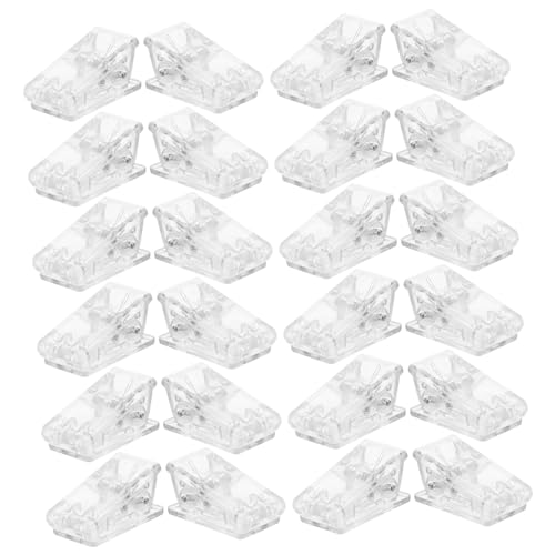 WEKAMOS 60 Stück Transparente Kleine Clips aus Multifunktionale Büroklammern für Fotos Poster und Dokumente Praktische Halter für Büro Schule Messen und Ausstellungen WEKAMOS 60 Stück Transparente Kleine Clips aus Multifunktionale Büroklammern für Fotos Poster und Dokumente Praktische Halter für Büro Schule Messen und Ausstellungen von WEKAMOS