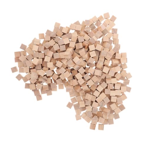 WEKAMOS 600 Stück DIY Holzklötze Unbehandelte Kiefernholz Würfel für Originelles Basteln Stacking Puzzle Malen Lernspielzeug mit Glatten Kanten Sicher und Langlebig WEKAMOS 600 Stück DIY Holzklötze Unbehandelte Kiefernholz Würfel für Originelles Basteln Stacking Puzzle Malen Lernspielzeug mit Glatten Kanten Sicher und Langlebig von WEKAMOS