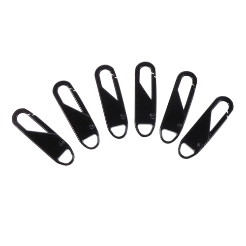 WEKAMOS 6Stücke Reißverschluss Pull Abnehmbare Zipper für Rucksäcke Taschen Kleidung Werkzeug zu Installieren von WEKAMOS