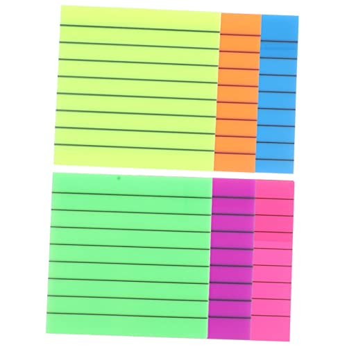 WEKAMOS 6Stücke Selbstklebende Memo Pads für Büro Schule und Zuhause Markieren und Organisieren von Aufgaben und Notizen WEKAMOS 6Stücke Selbstklebende Memo Pads für Büro Schule und Zuhause Markieren und Organisieren von Aufgaben und Notizen von WEKAMOS