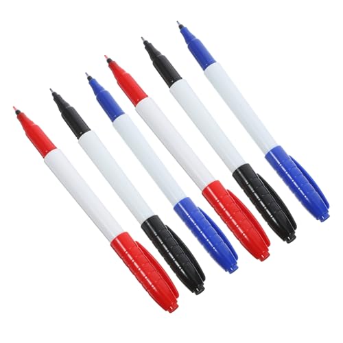 WEKAMOS 6Stücke Whiteboard Marker Löschbar Spitze Wiederverwendbar Abwischbar für Schule Büro und Kreative Projekte WEKAMOS 6Stücke Whiteboard Marker Löschbar Spitze Wiederverwendbar Abwischbar für Schule Büro und Kreative Projekte von WEKAMOS
