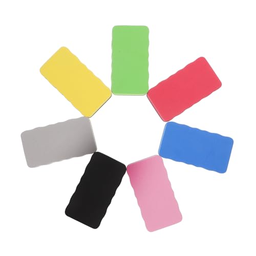 WEKAMOS 7 Stück Teiliges Whiteboard Radierer aus Waschbarem EVA Filz Trocken Abwischbar Wiederverwendbar für Büro Klassenzimmer und Zuhause Praktische Vielseitige Whiteboard WEKAMOS 7 Stück Teiliges Whiteboard Radierer aus Waschbarem EVA Filz Trocken Abwischbar Wiederverwendbar für Büro Klassenzimmer und Zuhause Praktische Vielseitige Whiteboard von WEKAMOS