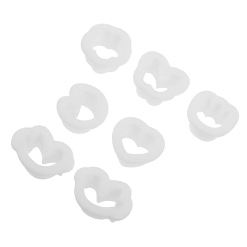 WEKAMOS 7 Teiliges Anhänger Ohrring Design Wiederverwendbar Trocken Tragbar Für Schmuckherstellung Ohrringformen Zubehör Vielseitiges Herz Schmetterling DIY Set Silikon Ton Mini von WEKAMOS