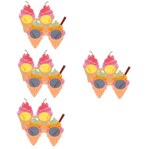 WEKAMOS 8 Stck. Hawaii Party Sonnenbrille Lustige Ice Accessoires für Erwachsene und Tragbare Wiederverwendbare Foto Requisiten für Luau Feiern Pinke Kirsche und Bunte Eiskugel WEKAMOS 8 Stck. Hawaii Party Sonnenbrille Lustige Ice Accessoires für Erwachsene und Tragbare Wiederverwendbare Foto Requisiten für Luau Feiern Pinke Kirsche und Bunte Eiskugel von WEKAMOS