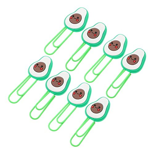 WEKAMOS 8 Stück Avocado Papierklammern Lustige Bunte Büroklammern für Notizen und Dokumente für Büro Schule und Zuhause Leicht und Benutzerfreundlich WEKAMOS 8 Stück Avocado Papierklammern Lustige Bunte Büroklammern für Notizen und Dokumente für Büro Schule und Zuhause Leicht und Benutzerfreundlich von WEKAMOS