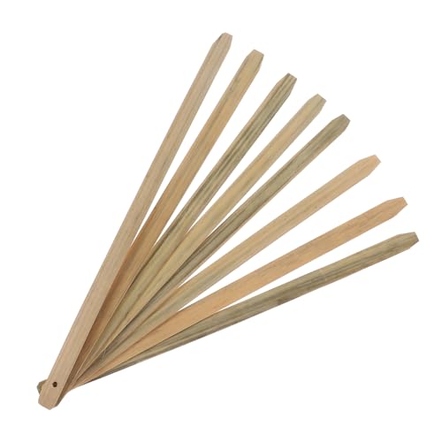 WEKAMOS 8 Stück Bambus Fan Griffe Handgemachte Diy Materialien für Chinesische Fächer Robuste und Griffe für Kunsthandwerk und Bastelprojekte WEKAMOS 8 Stück Bambus Fan Griffe Handgemachte Diy Materialien für Chinesische Fächer Robuste und Griffe für Kunsthandwerk und Bastelprojekte von WEKAMOS