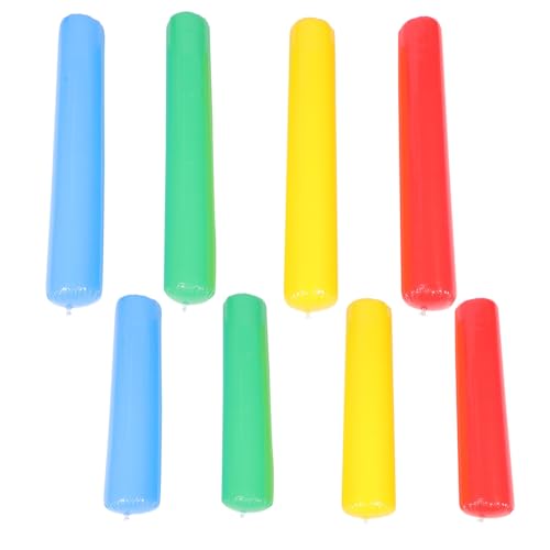WEKAMOS 8 Stück Teiliges Aufblasbares Party Cheer Sticks Bunte PVC Luftstäbe für Kindergarten Kindergeburtstag Spielspaß und Laute Unterstützung Beim Sportevent WEKAMOS 8 Stück Teiliges Aufblasbares Party Cheer Sticks Bunte PVC Luftstäbe für Kindergarten Kindergeburtstag Spielspaß und Laute Unterstützung Beim Sportevent von WEKAMOS