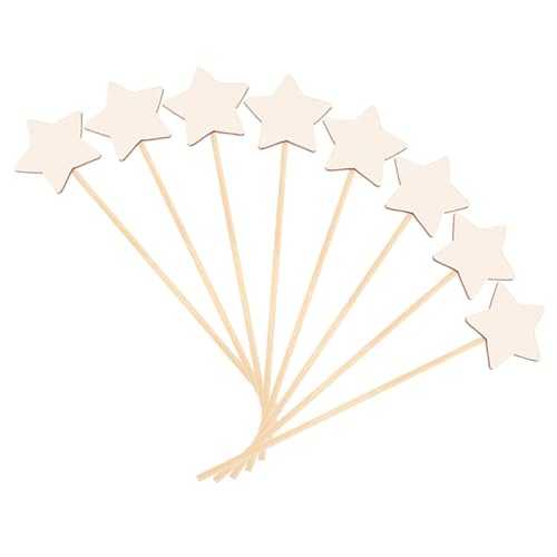 WEKAMOS 8 Stück Teiliges DIY Holz zauberstab Unvollendete Feenstäbe aus Holz Kreative Bastelstäbe zum Bemalen für Kindergeburtstag Kunstprojekte und Fantasie spiel WEKAMOS 8 Stück Teiliges DIY Holz zauberstab Unvollendete Feenstäbe aus Holz Kreative Bastelstäbe zum Bemalen für Kindergeburtstag Kunstprojekte und Fantasie spiel von WEKAMOS