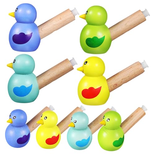 WEKAMOS 8 Stück Teiliges Holz Vogelpfeifen Bunte Tierpfeifen aus Holz und PVC Glatte Oberfläche Leichtes Musikalisches Lernspielzeug für Kleinkinder als Geburtstagsgeschenk WEKAMOS 8 Stück Teiliges Holz Vogelpfeifen Bunte Tierpfeifen aus Holz und PVC Glatte Oberfläche Leichtes Musikalisches Lernspielzeug für Kleinkinder als Geburtstagsgeschenk von WEKAMOS