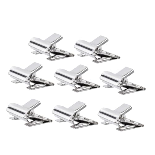 WEKAMOS 8 Stück Teiliges Metall Preisschildhalter Preisetiketten Clips Langlebig Rostfrei Wiederverwendbar für Einzelhandel Geschäfte Konditoreien Tischaufsteller WEKAMOS 8 Stück Teiliges Metall Preisschildhalter Preisetiketten Clips Langlebig Rostfrei Wiederverwendbar für Einzelhandel Geschäfte Konditoreien Tischaufsteller von WEKAMOS