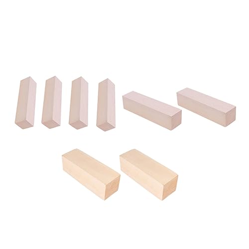 WEKAMOS 8 Stück Teiliges Naturbelassene Holzplatten für DIY Holzschnitzerei und Bastelarbeiten Verschiedene Unbehandelte Lindenholzstücke für Kreative Handwerksprojekte WEKAMOS 8 Stück Teiliges Naturbelassene Holzplatten für DIY Holzschnitzerei und Bastelarbeiten Verschiedene Unbehandelte Lindenholzstücke für Kreative Handwerksprojekte von WEKAMOS