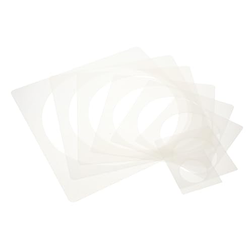 WEKAMOS 8 Stück Teiliges Runde Malvorlagen Schablonen DIY Kreisschablonen zum Zeichnen für Wandmalerei Bastelprojekte Wiederverwendbare Abwaschbare Wandschablonen für Kreative Dekoration WEKAMOS 8 Stück Teiliges Runde Malvorlagen Schablonen DIY Kreisschablonen zum Zeichnen für Wandmalerei Bastelprojekte Wiederverwendbare Abwaschbare Wandschablonen für Kreative Dekoration von WEKAMOS