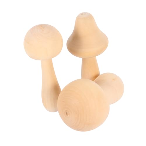 WEKAMOS 9 Stück Teiliges DIY Holzspielzeug für Unvollendete Holzpilze zum Graffiti Malen für Kreative Bastelprojekte und Bildungsspiele WEKAMOS 9 Stück Teiliges DIY Holzspielzeug für Unvollendete Holzpilze zum Graffiti Malen für Kreative Bastelprojekte und Bildungsspiele von WEKAMOS