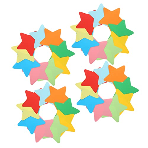 WEKAMOS 90 Blatt Bunte Papierstern Dekorationen für Teiliges mit Schneidbaren Motivationssternchen für Schule und Zuhause für Belohnungen und Festliche Anlässe WEKAMOS 90 Blatt Bunte Papierstern Dekorationen für Teiliges mit Schneidbaren Motivationssternchen für Schule und Zuhause für Belohnungen und Festliche Anlässe von WEKAMOS