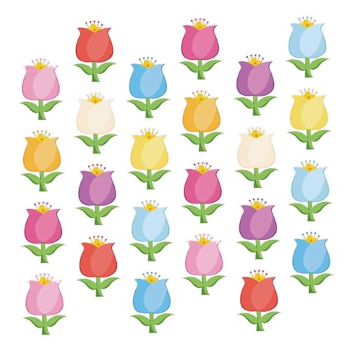 WEKAMOS 90 Tulpen-papierausschnitte: Für Frühlingsdekorationen, Farbenfrohe Pinnwände Fürs Klassenzimmer, Basteln Und Festliche Heimdekoration WEKAMOS 90 Tulpen-papierausschnitte: Für Frühlingsdekorationen, Farbenfrohe Pinnwände Fürs Klassenzimmer, Basteln Und Festliche Heimdekoration von WEKAMOS