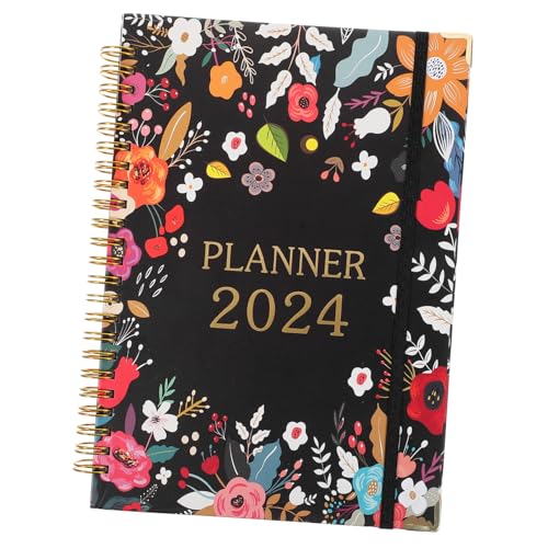 WEKAMOS Academic Planner Ringbuch Taschenkalender Familienplaner Hausaufgabenheft Organizer Büro Notizbuch für Schüler und Lehrer von WEKAMOS