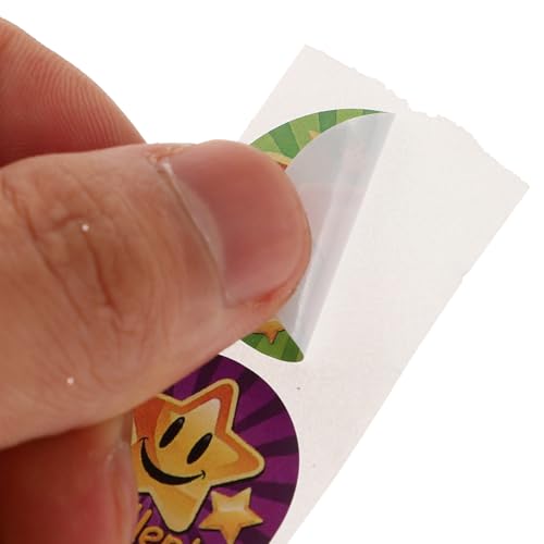 WEKAMOS Belohnungssticker Motivaufkleber mit Fröhlichen Mustern Selbstklebend Vielseitig für Schüler Lernaufgaben Geschenkverpackungen Lehrermaterialien Kreative Dekoration von WEKAMOS