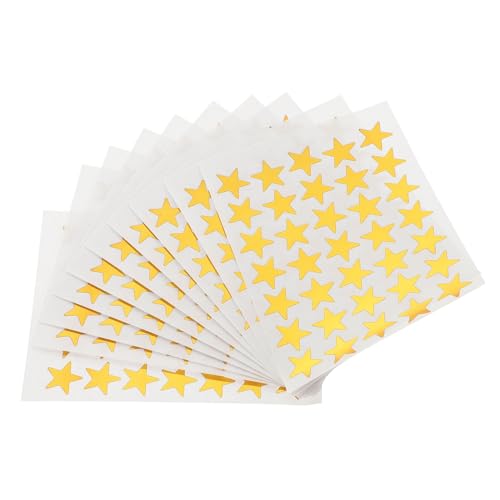 WEKAMOS Belohnungssticker mit Goldfarbenen Aufklebern Selbstklebende Dekorative Sticker für Lehrer Schule Basteln Party Geschenkverzierung Vielseitig Einsetzbar WEKAMOS Belohnungssticker mit Goldfarbenen Aufklebern Selbstklebende Dekorative Sticker für Lehrer Schule Basteln Party Geschenkverzierung Vielseitig Einsetzbar von WEKAMOS