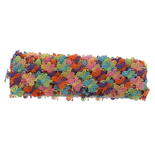 WEKAMOS Besticktes Cartoon Stil Band Polyester Seide Spitze Langlebige DIY Schrägbandborte für Kinderkleidung Nähzubehör Party und Basteldekoration WEKAMOS Besticktes Cartoon Stil Band Polyester Seide Spitze Langlebige DIY Schrägbandborte für Kinderkleidung Nähzubehör Party und Basteldekoration von WEKAMOS