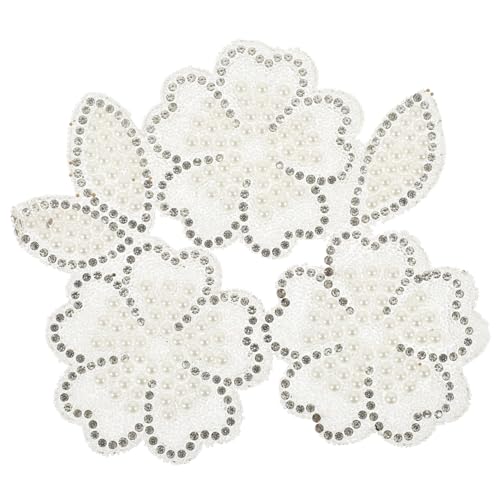 WEKAMOS Blumen Aufnäher mit Strass Selbstklebend für Kleidung Selbstgemacht Bastelbedarf Dekorative Applikation WEKAMOS Blumen Aufnäher mit Strass Selbstklebend für Kleidung Selbstgemacht Bastelbedarf Dekorative Applikation von WEKAMOS