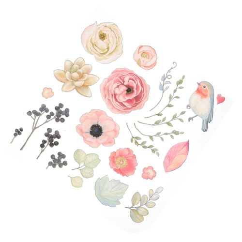 WEKAMOS Blumen und Vogel Motiv Bügelbilder zum Aufbügeln für Kinderkleidung Waschbeständige Zuschneidbare Textil Transfers Geeignet für Canvas DIY Patch für T Shirts Taschen Hüte WEKAMOS Blumen und Vogel Motiv Bügelbilder zum Aufbügeln für Kinderkleidung Waschbeständige Zuschneidbare Textil Transfers Geeignet für Canvas DIY Patch für T Shirts Taschen Hüte von WEKAMOS