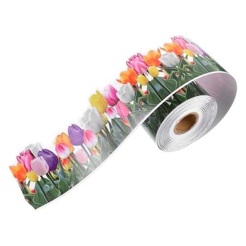 WEKAMOS Blumenbordüre Selbstklebendes Dekoratives Party und Klassenzimmer Bulletin Board Border Papier Farbenfrohe Auffällige Blütenranken für Fenster Tafel Whiteboard WEKAMOS Blumenbordüre Selbstklebendes Dekoratives Party und Klassenzimmer Bulletin Board Border Papier Farbenfrohe Auffällige Blütenranken für Fenster Tafel Whiteboard von WEKAMOS