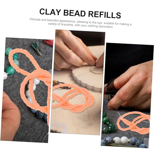 WEKAMOS Bunte Flache Polymer Clay Spacer Perlen Langlebige DIY Schmuckperlen für Armbänder Halsketten Ohrringe Vielseitige Bastelperlen für Kreative Schmuckherstellung und Accessoires WEKAMOS Bunte Flache Polymer Clay Spacer Perlen Langlebige DIY Schmuckperlen für Armbänder Halsketten Ohrringe Vielseitige Bastelperlen für Kreative Schmuckherstellung und Accessoires von WEKAMOS