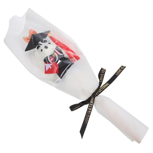 WEKAMOS Chic Abschlussbär Blumenstrauß mit Niedlicher Plüschbär Doll zur Graduierung Stilvolles Fotorequisit für Abschlussfeier Bleibende Erinnerung für Absolventen WEKAMOS Chic Abschlussbär Blumenstrauß mit Niedlicher Plüschbär Doll zur Graduierung Stilvolles Fotorequisit für Abschlussfeier Bleibende Erinnerung für Absolventen von WEKAMOS