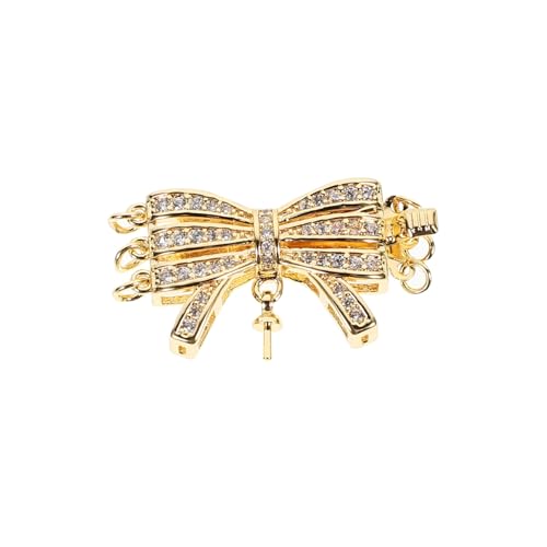 WEKAMOS Chic Armbandverschluss für Schmuckherstellung Dreifach Ring Goldene Perlenanhänger für DIY Projekte Leicht und Kompakt für Kreative Bastelarbeiten WEKAMOS Chic Armbandverschluss für Schmuckherstellung Dreifach Ring Goldene Perlenanhänger für DIY Projekte Leicht und Kompakt für Kreative Bastelarbeiten von WEKAMOS