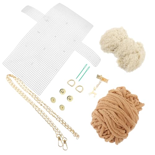 WEKAMOS DIY Handtaschen Nähset Langlebiges Strick Häkelgarn Material Kreatives Bastelset für Erwachsene für Anfänger und Geschenkideen Zufällige Farbe Zufällige Farbe WEKAMOS DIY Handtaschen Nähset Langlebiges Strick Häkelgarn Material Kreatives Bastelset für Erwachsene für Anfänger und Geschenkideen Zufällige Farbe Zufällige Farbe von WEKAMOS