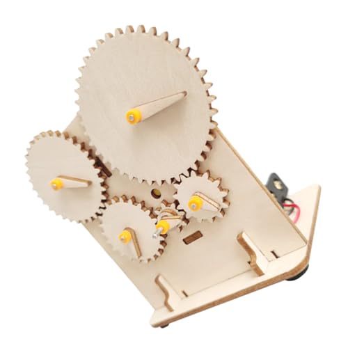 WEKAMOS DIY Holzbausatz Zahnradgetriebe Pädagogisches Stem für Zusammenbauen Fördert Motorische Fähigkeiten Wissenschaftliches Interesse für Schule und Zuhause WEKAMOS DIY Holzbausatz Zahnradgetriebe Pädagogisches Stem für Zusammenbauen Fördert Motorische Fähigkeiten Wissenschaftliches Interesse für Schule und Zuhause von WEKAMOS