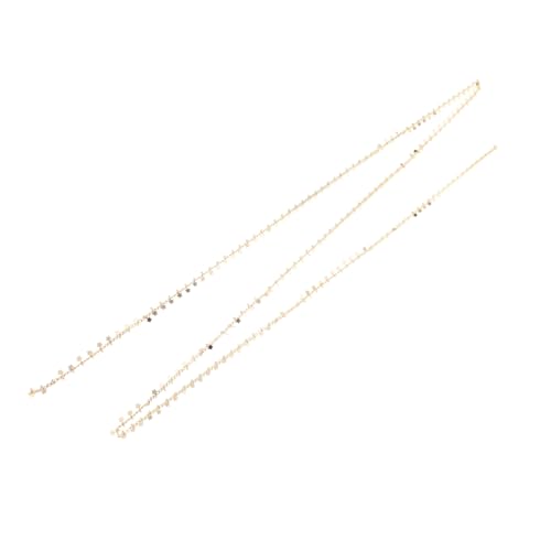 WEKAMOS DIY Kette Legierungskette mit Pentagramm Anhänger Vielseitige Schmuckkette zum Basteln Leichtes Armband und Taschen Dekor Robust und Langlebig für Hochzeit und Party WEKAMOS DIY Kette Legierungskette mit Pentagramm Anhänger Vielseitige Schmuckkette zum Basteln Leichtes Armband und Taschen Dekor Robust und Langlebig für Hochzeit und Party von WEKAMOS