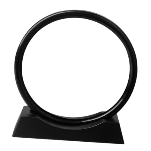 WEKAMOS DIY Moving Sand Art Bilderrahmen Schwarzer Kunststoff Boden mit Lederband Runder Glasrahmen Kreatives Sandbild Zubehör für und Bürodekoration WEKAMOS DIY Moving Sand Art Bilderrahmen Schwarzer Kunststoff Boden mit Lederband Runder Glasrahmen Kreatives Sandbild Zubehör für und Bürodekoration von WEKAMOS