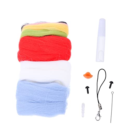 WEKAMOS DIY Needle Felting Starter Kit Polyester Filzset für Anfänger mit Niedlichem Pinguin Mini Ornament Atmungsaktiv Robust Vielseitig für DIY und Dekorative Handwerkskunst WEKAMOS DIY Needle Felting Starter Kit Polyester Filzset für Anfänger mit Niedlichem Pinguin Mini Ornament Atmungsaktiv Robust Vielseitig für DIY und Dekorative Handwerkskunst von WEKAMOS