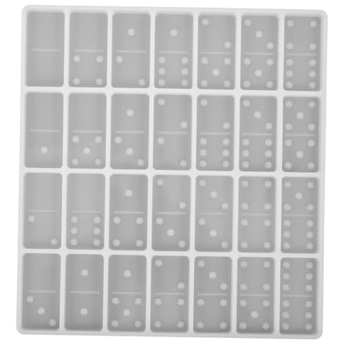 WEKAMOS DIY Silikon Domino Gießform Hochwertige Epoxidharz Silikonform für Kreative Handarbeiten Wiederverwendbar und Einfach zu Reinigen für Resin Projekte WEKAMOS DIY Silikon Domino Gießform Hochwertige Epoxidharz Silikonform für Kreative Handarbeiten Wiederverwendbar und Einfach zu Reinigen für Resin Projekte von WEKAMOS