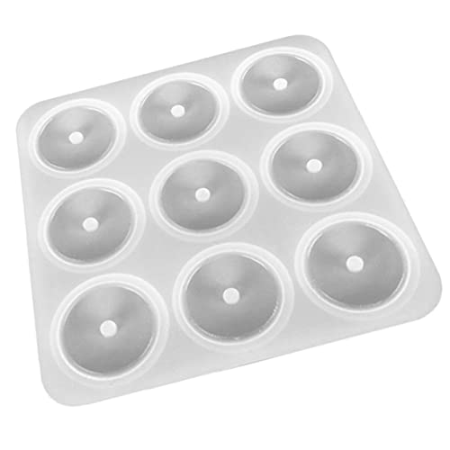 WEKAMOS DIY Silikonform für Anhänger Epoxidharz Gießform für Handgemachte Schmuckstücke für Bastelprojekte Lebensmittelecht und Langlebig von WEKAMOS