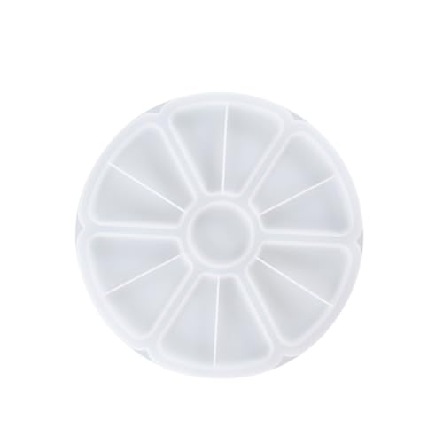 WEKAMOS DIY Silikonform für Runde Aufbewahrungsplatten Flexible Epoxidharz Gießform Glatte Oberfläche Einfach zu Entformen Praktisches Bastelset für Kreative Aufbewahrung und Dekoration WEKAMOS DIY Silikonform für Runde Aufbewahrungsplatten Flexible Epoxidharz Gießform Glatte Oberfläche Einfach zu Entformen Praktisches Bastelset für Kreative Aufbewahrung und Dekoration von WEKAMOS
