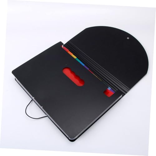 WEKAMOS Dateiordner Rainbow Fächer Multilayer Leichter Kunststoff Aktenordner Tragbar für Schule Büro Dokumentenorganisation von WEKAMOS