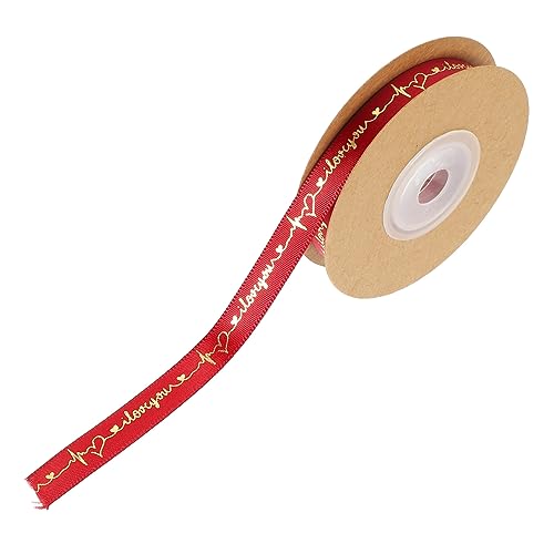 WEKAMOS Dekoratives Band mit Glänzenden Buchstaben Elegantes Burgunderfarbenes Satinband für Hochzeiten und Partys Einfach zu Verwenden Lagern für Angenehme Haptik WEKAMOS Dekoratives Band mit Glänzenden Buchstaben Elegantes Burgunderfarbenes Satinband für Hochzeiten und Partys Einfach zu Verwenden Lagern für Angenehme Haptik von WEKAMOS