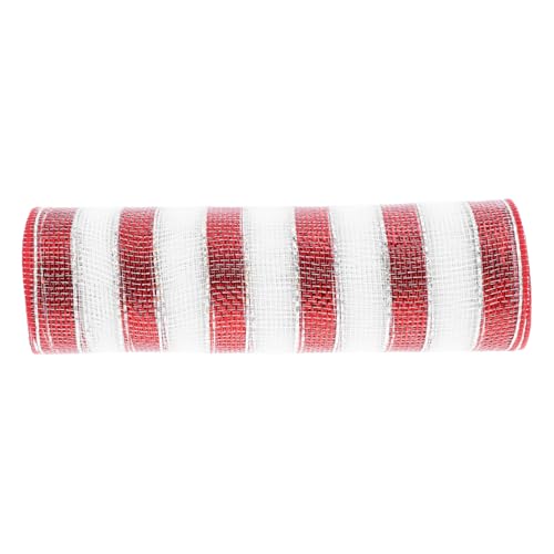 WEKAMOS Dekoratives Geschenkband Rot Weiß Polyester Schleifenband für DIY Basteln Langlebiges Geschenkverpackungsband Vielseitiges Bastelzubehör für Festliche Dekorationen WEKAMOS Dekoratives Geschenkband Rot Weiß Polyester Schleifenband für DIY Basteln Langlebiges Geschenkverpackungsband Vielseitiges Bastelzubehör für Festliche Dekorationen von WEKAMOS