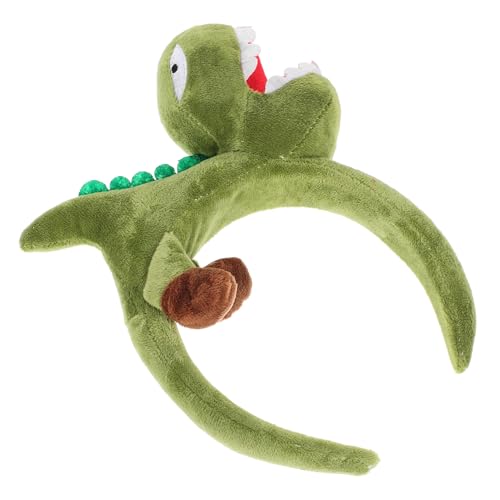 WEKAMOS Dinosaurier Stirnband für Partys Lustiges Haarschmuck Accessoire mit Weichem Design Geeignet für Fasching Geburtstagsfeiern und Versammlungen von WEKAMOS