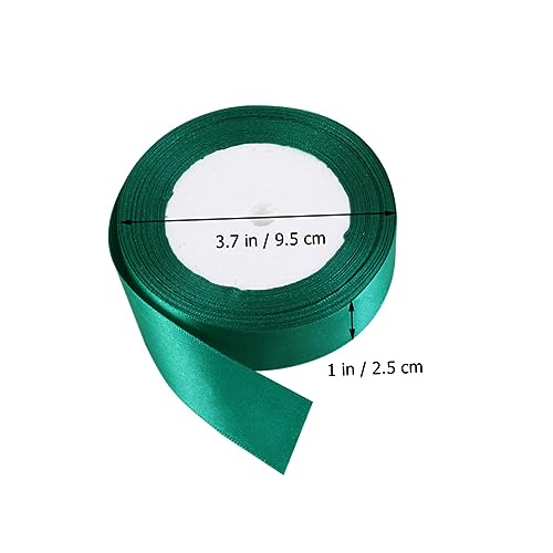 WEKAMOS Doppelseitiges Satinband Grün Yards für Hochzeits und Partydokumente Geschenkbänder und Bastelarbeiten und Farbecht WEKAMOS Doppelseitiges Satinband Grün Yards für Hochzeits und Partydokumente Geschenkbänder und Bastelarbeiten und Farbecht von WEKAMOS