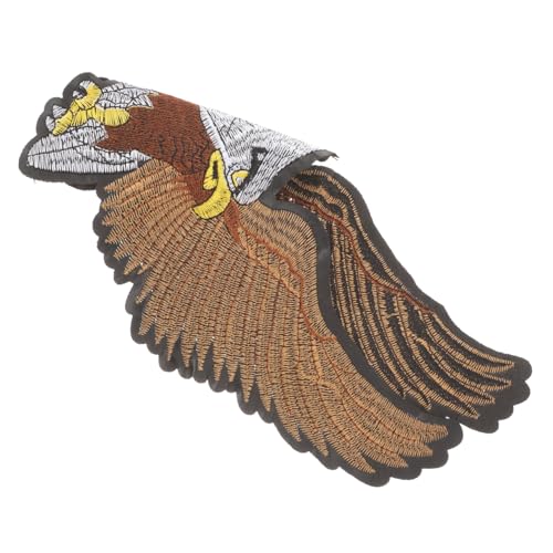 WEKAMOS Eagle Aufnäher aus Leder zum Aufnähen und Aufbügeln Gestickter Flicken für Jeans Hüte Jacken Waschbarer Langlebiger DIY Patch für Kleidung und Zubehör WEKAMOS Eagle Aufnäher aus Leder zum Aufnähen und Aufbügeln Gestickter Flicken für Jeans Hüte Jacken Waschbarer Langlebiger DIY Patch für Kleidung und Zubehör von WEKAMOS