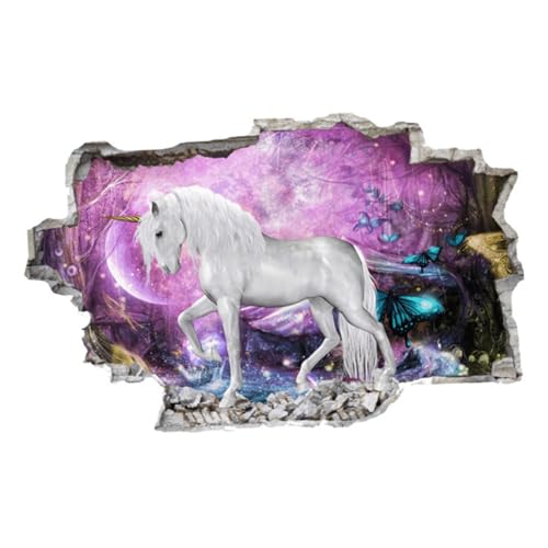 WEKAMOS Einhorn Wandtattoo PVC Aufkleber für Fenster und Wände Recycelbar Schadstofffrei Dekorativ für Kinderzimmer Esszimmer und Wohnzimmer Abnehmbar und Leicht zu Reinigen WEKAMOS Einhorn Wandtattoo PVC Aufkleber für Fenster und Wände Recycelbar Schadstofffrei Dekorativ für Kinderzimmer Esszimmer und Wohnzimmer Abnehmbar und Leicht zu Reinigen von WEKAMOS