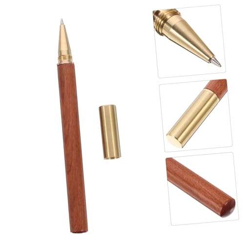 WEKAMOS Eleganter Gel Kugelschreiber aus Messing und mit Feiner Spitze Leicht und Glatt Schreibend für Büro Schule Stilvolles für Freunde und Familie WEKAMOS Eleganter Gel Kugelschreiber aus Messing und mit Feiner Spitze Leicht und Glatt Schreibend für Büro Schule Stilvolles für Freunde und Familie von WEKAMOS