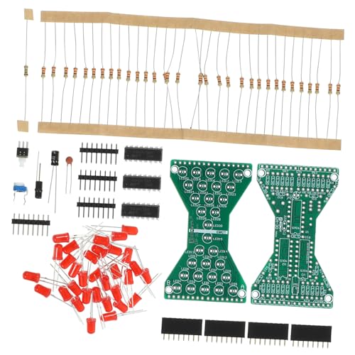 WEKAMOS Elektronisches Sanduhr DIY Kit Löten Übungssatz Einstellbarer Fluss Lötkolben Lernset für Elektronik Bastler Handarbeitsförderndes Projekt Zubehör WEKAMOS Elektronisches Sanduhr DIY Kit Löten Übungssatz Einstellbarer Fluss Lötkolben Lernset für Elektronik Bastler Handarbeitsförderndes Projekt Zubehör von WEKAMOS